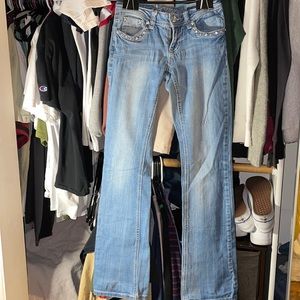 L.A. idol usa. Light washed. Size 1